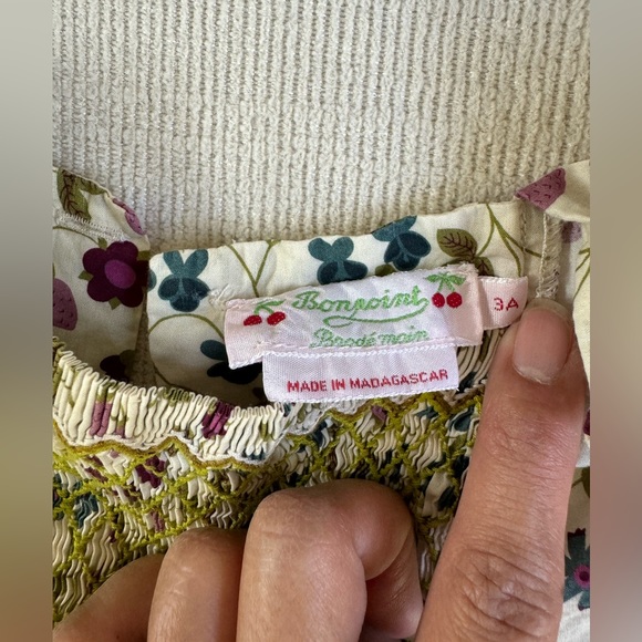 Bonpoint smocked dress - Picture 2 of 3